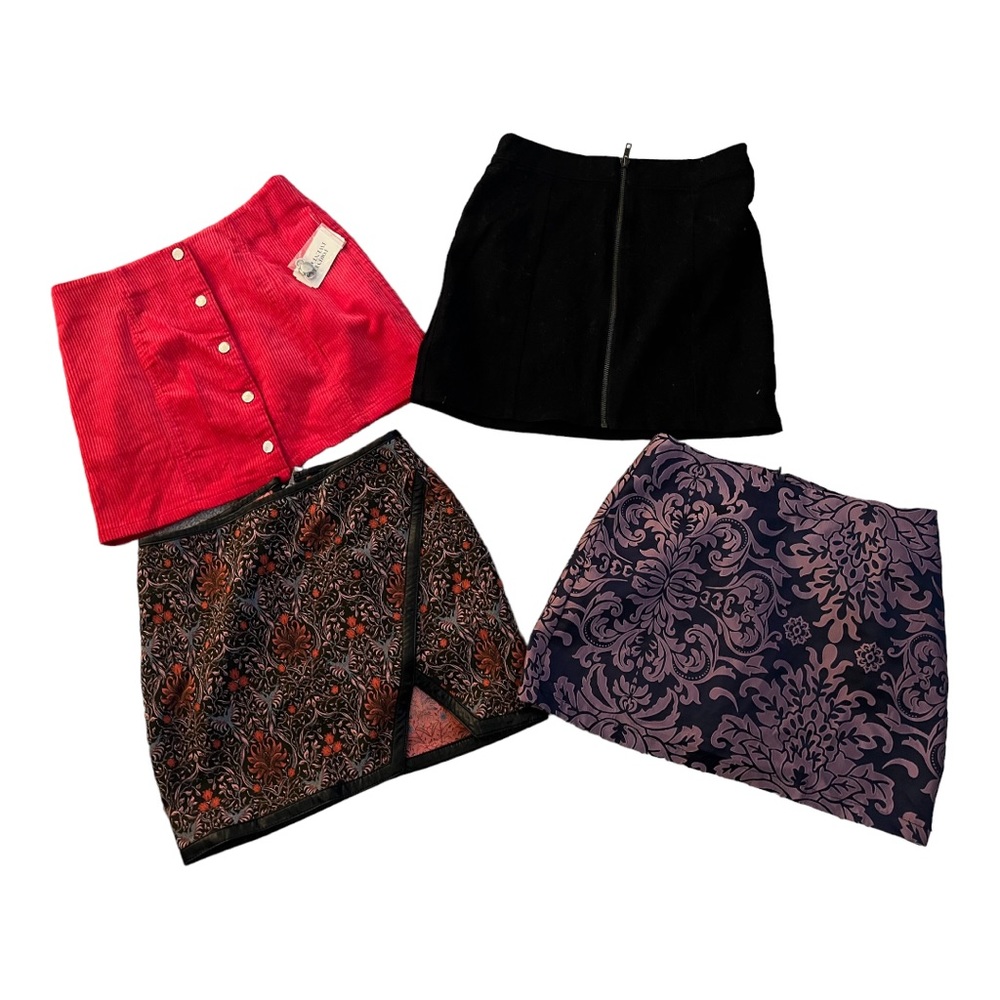 Lot of 4 SKIRTS Express and Forever 21 Size SMALL 2